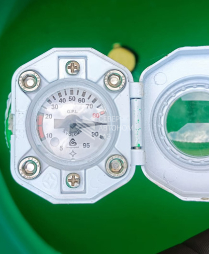 Установка наземного газгольдера 10000 л в Ломоносове 7